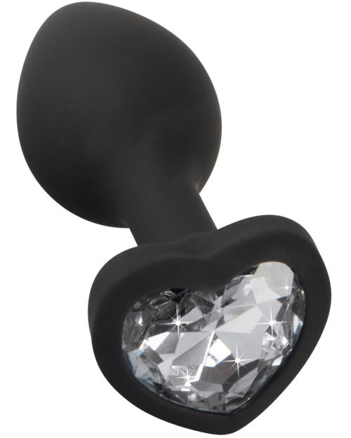 Plug anale silicone taglia S con cuore