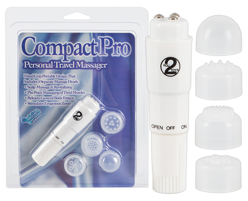 Stimolatore clitorideo multitestina  WHITE