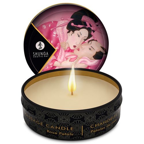 Candela mini per massaggi “rosa”