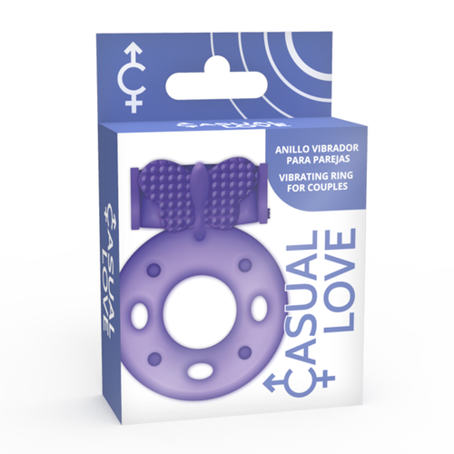 Anello fallico vibrante viola