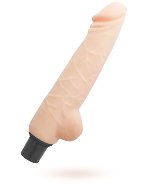 Vibratore realistico con testicoli