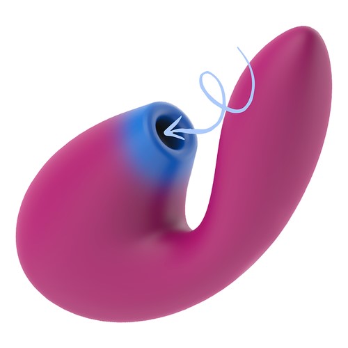 Stimolatore clitorideo aspirante RUSH